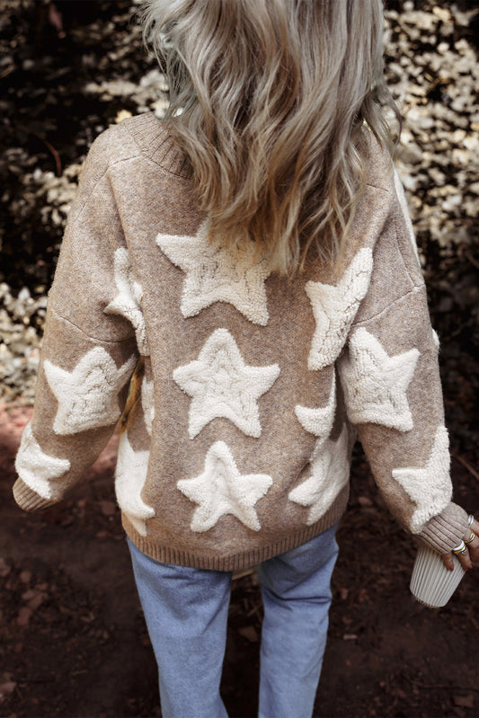 Cárdigan Clare Sherpa Star