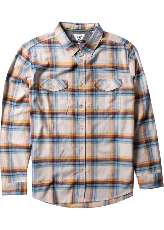 Camisa de franela de manga larga Central Coast de Vissla