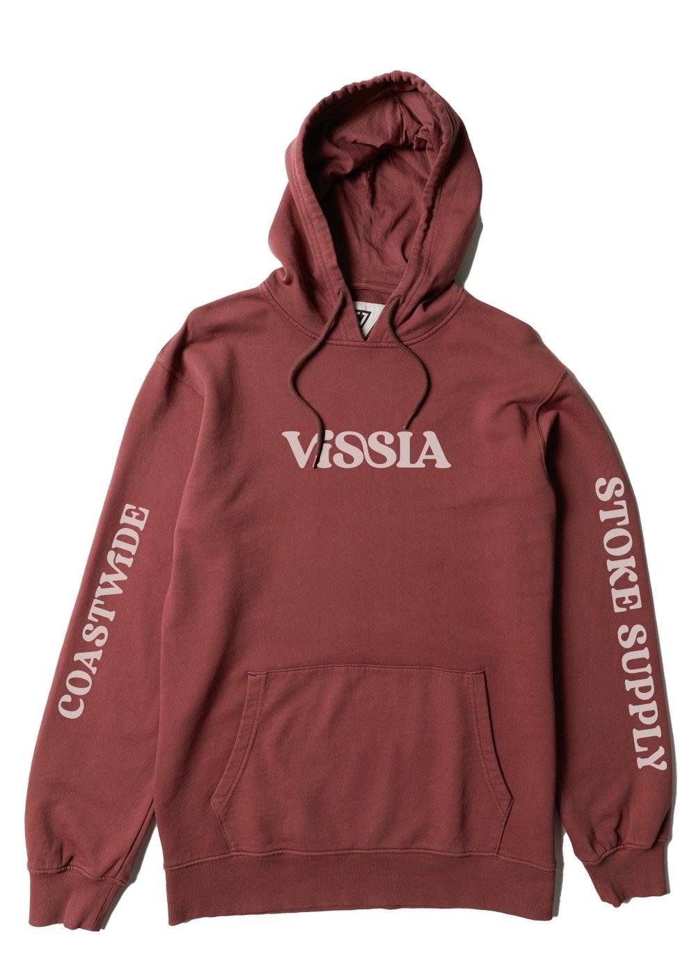 Vissla Coastal Eco Boys Pullover Hoodie in Picante