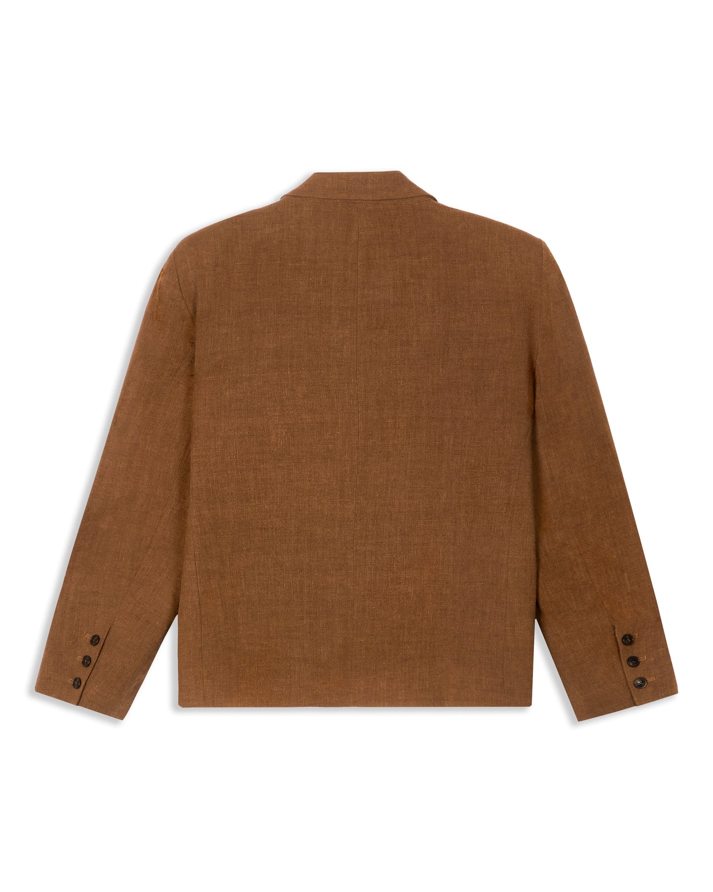 Maeve Linen Wool Blazer - Cinnamon