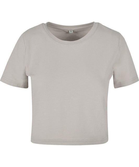 Camiseta corta elástica de algodón orgánico: Mujer
