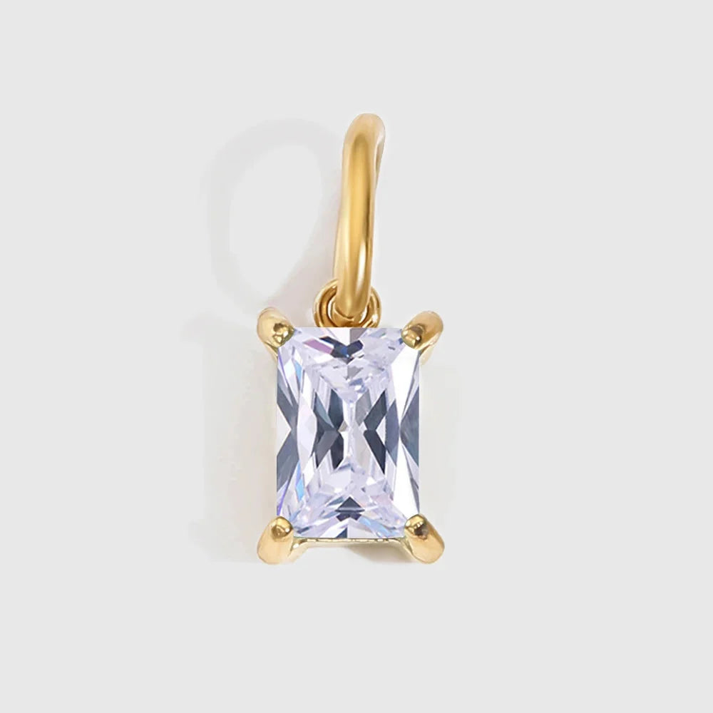 Savaé Design 14K Gold Rectangle Charms