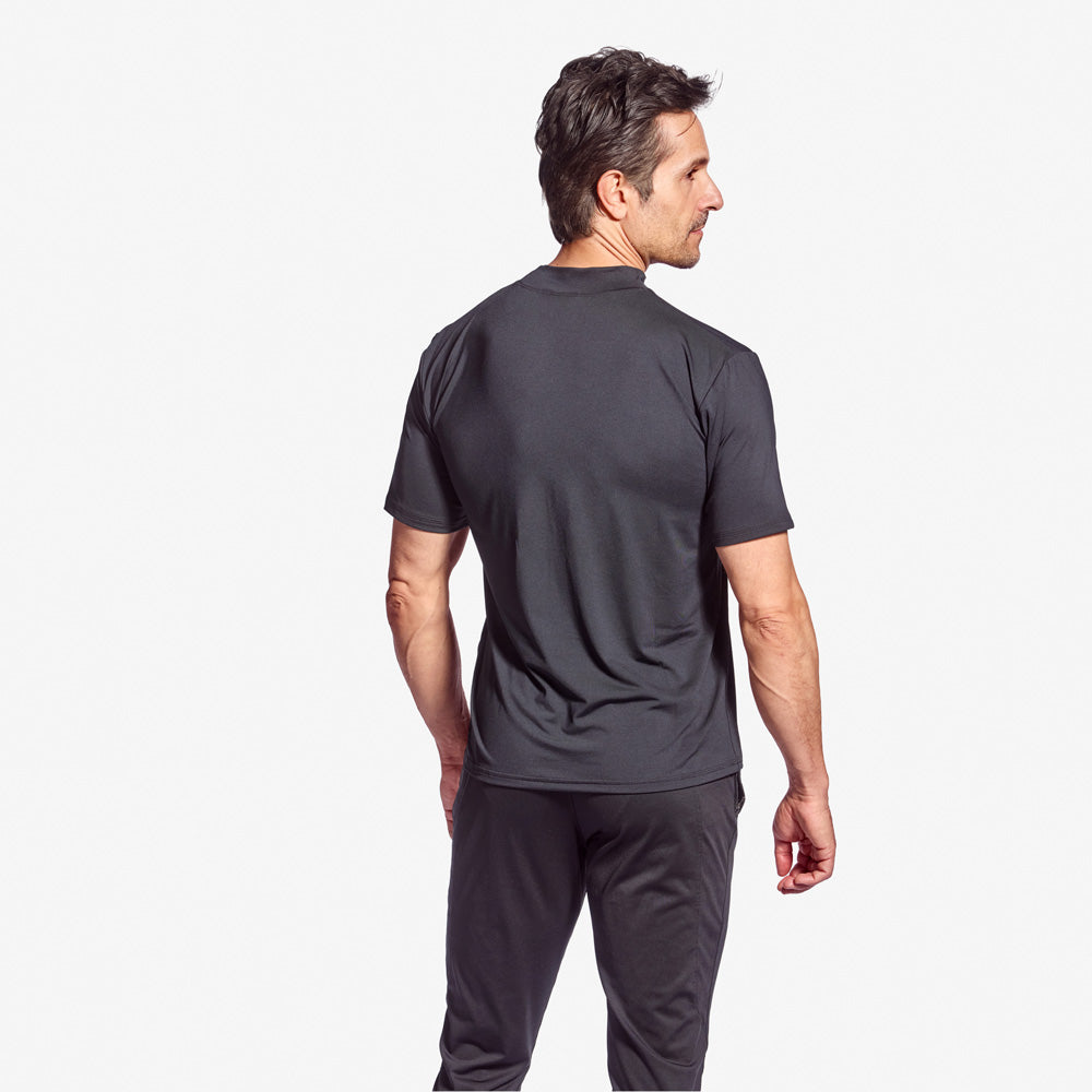 Men's Infrared Golf Mock Turtleneck - Bascora
