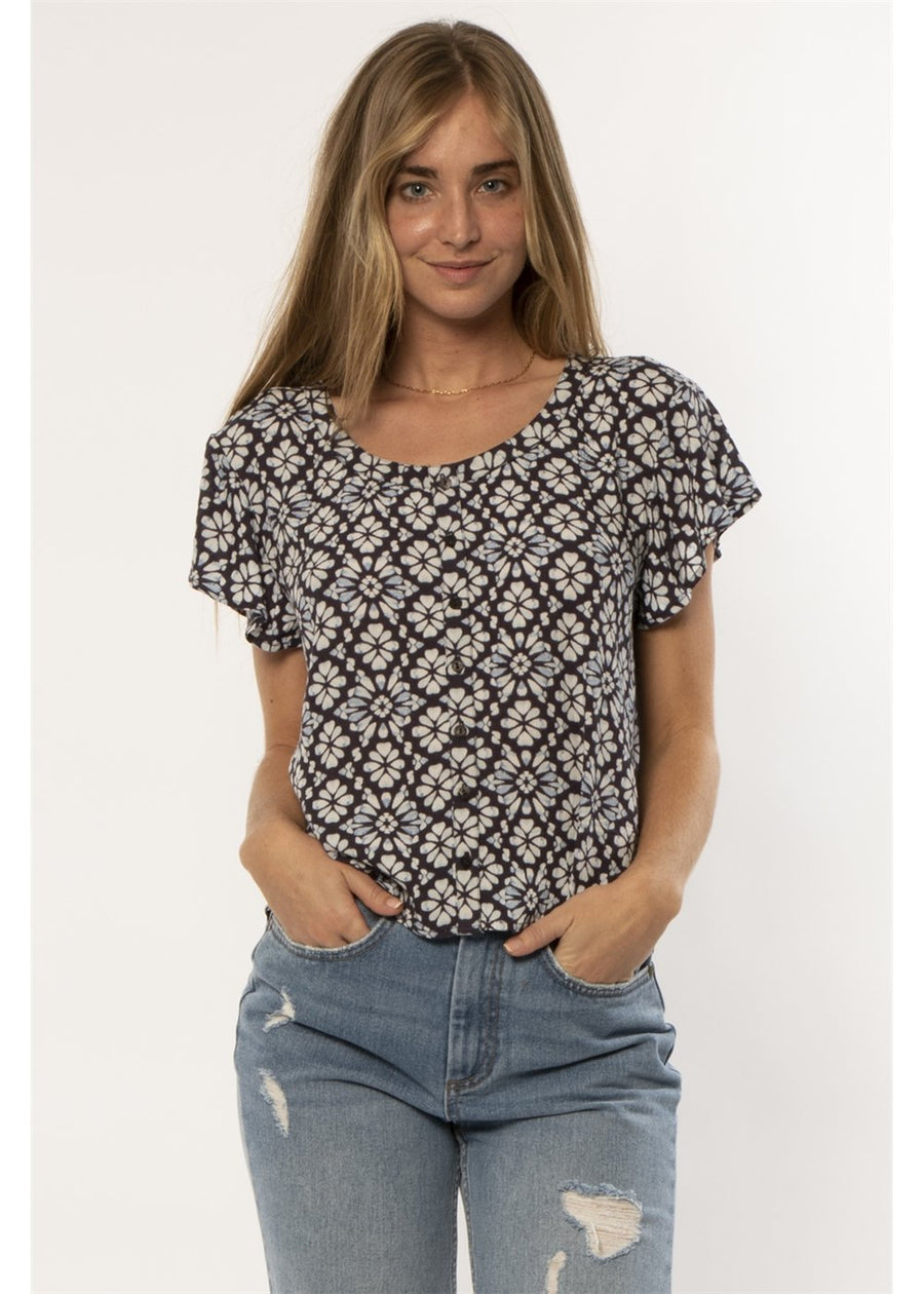 Camisa Tejida de Manga Corta Sisstrevolution Electric Love