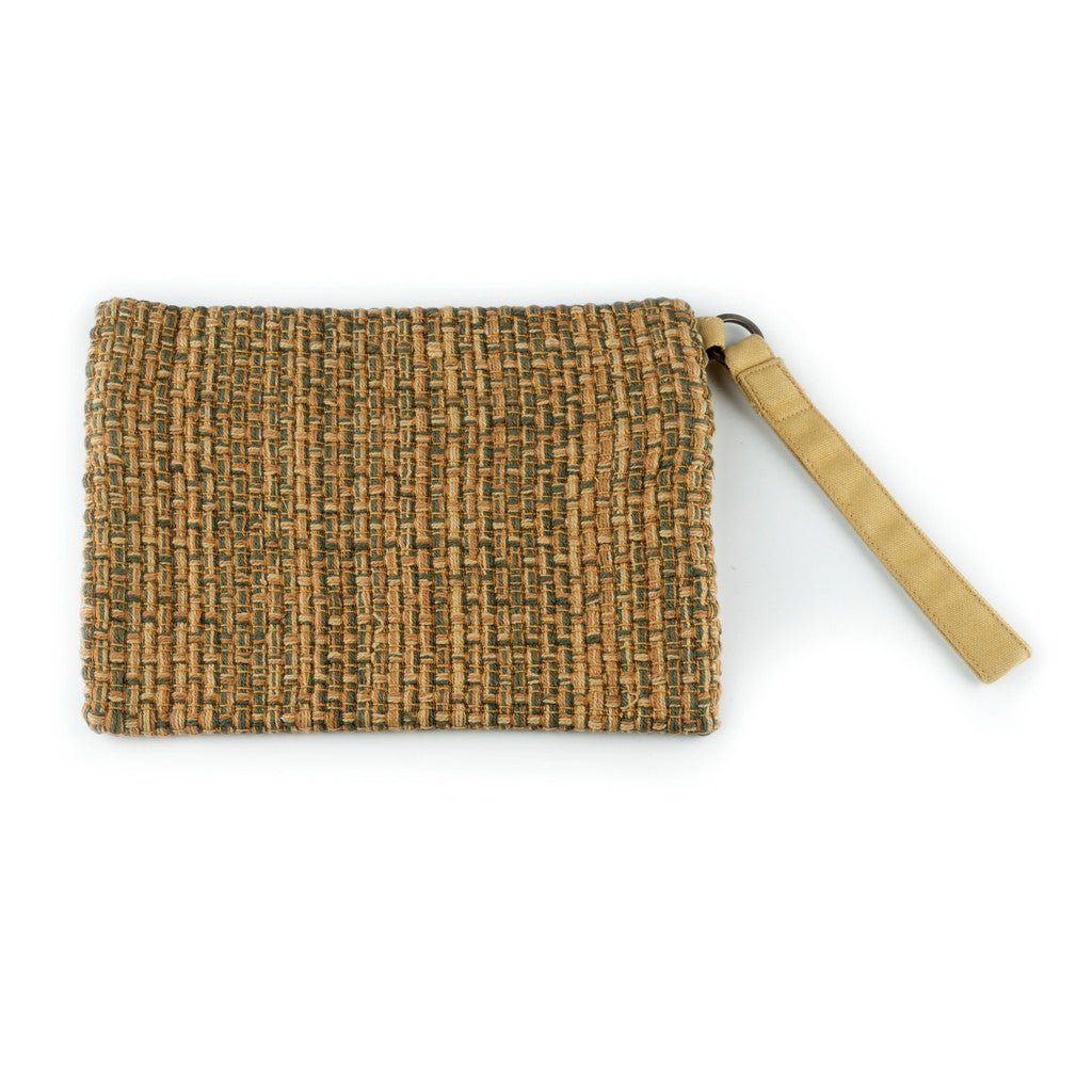 SVEŽElife Carry Me Accessories Pouch Green Beige – Wristlet