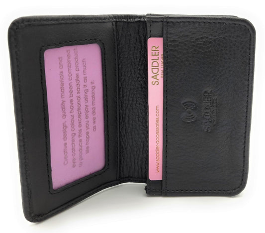 Jade RFID Leather Card Holder – Saddler - Bascora