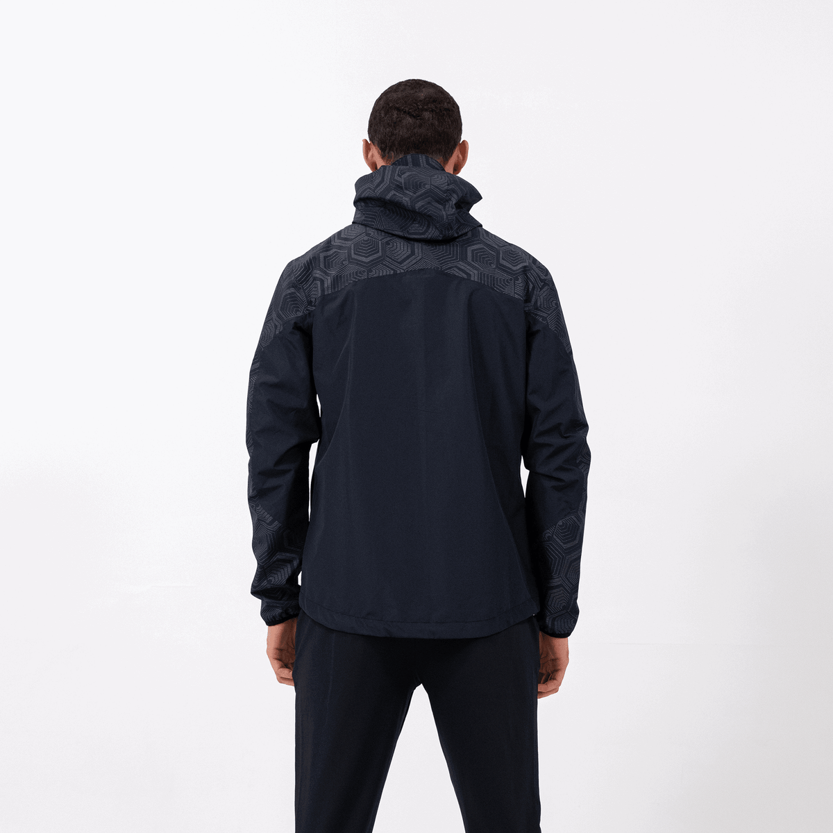 Men's Black Galactic Jacket - Bascora