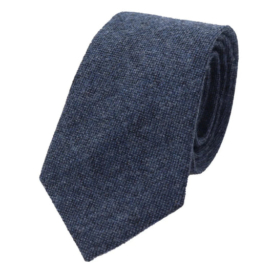 Men's Tweed Herringbone Tie & Hankie Set Classic British Heritage by TruClothing