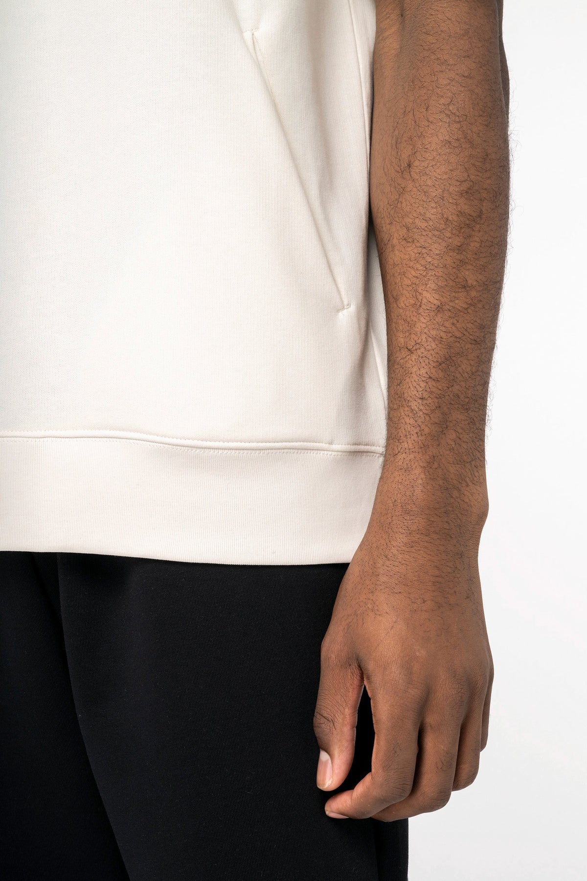 Organic Short Sleeve T-Shirt Hoodie - Bascora