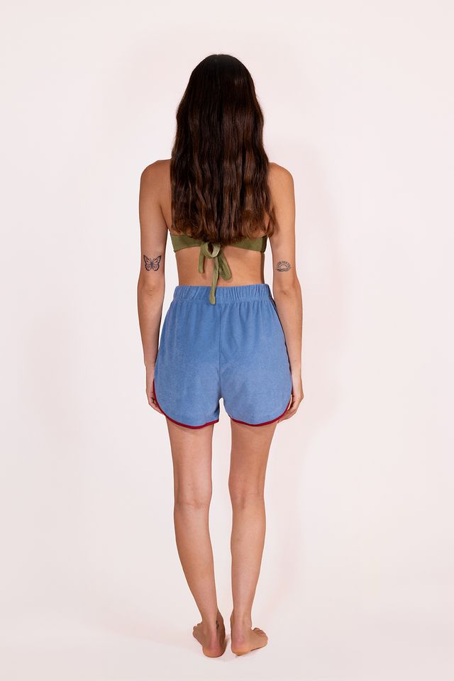 Pantalón corto de tela esponjosa Sisstr Dannie