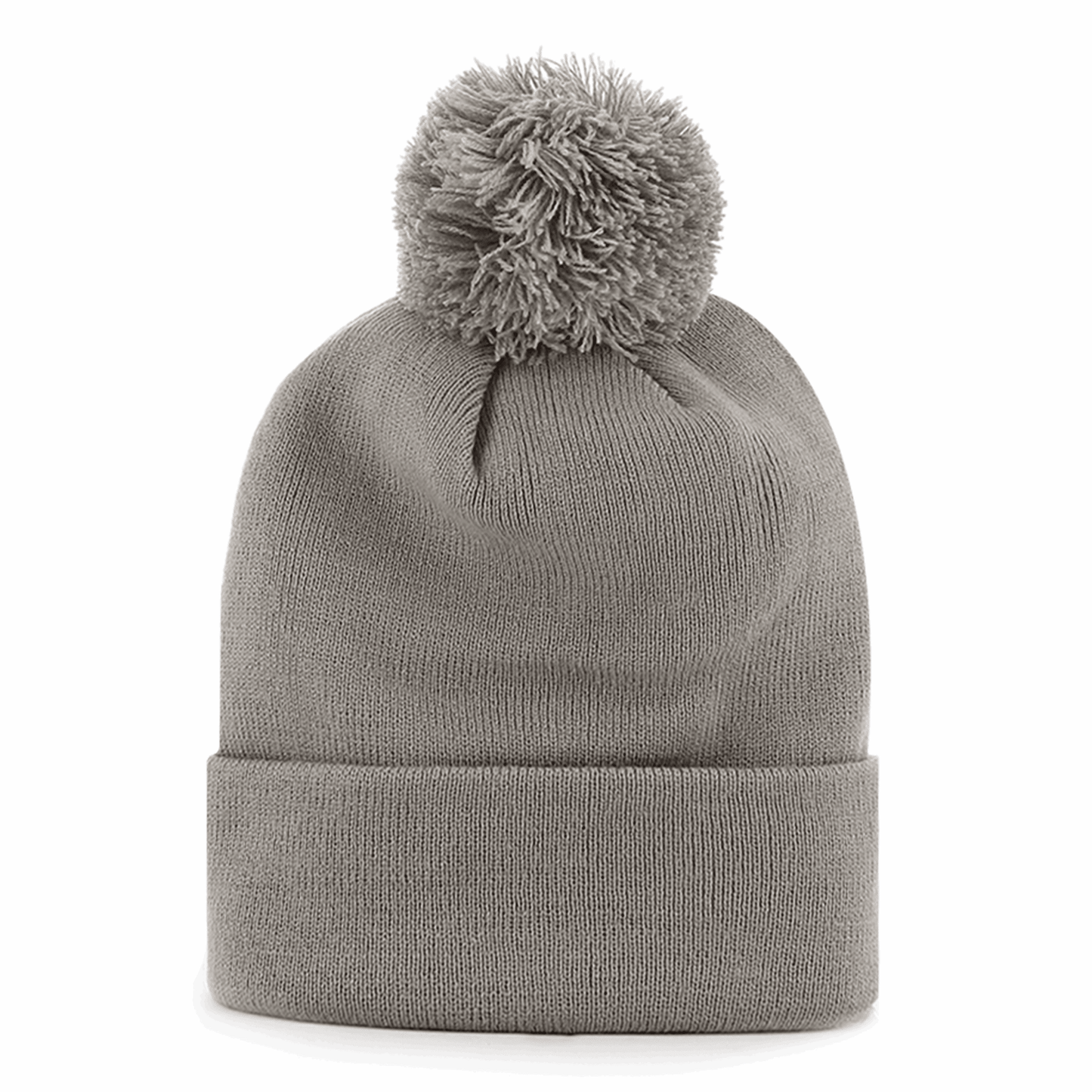 Pom Pom Grey Beanie - Bascora
