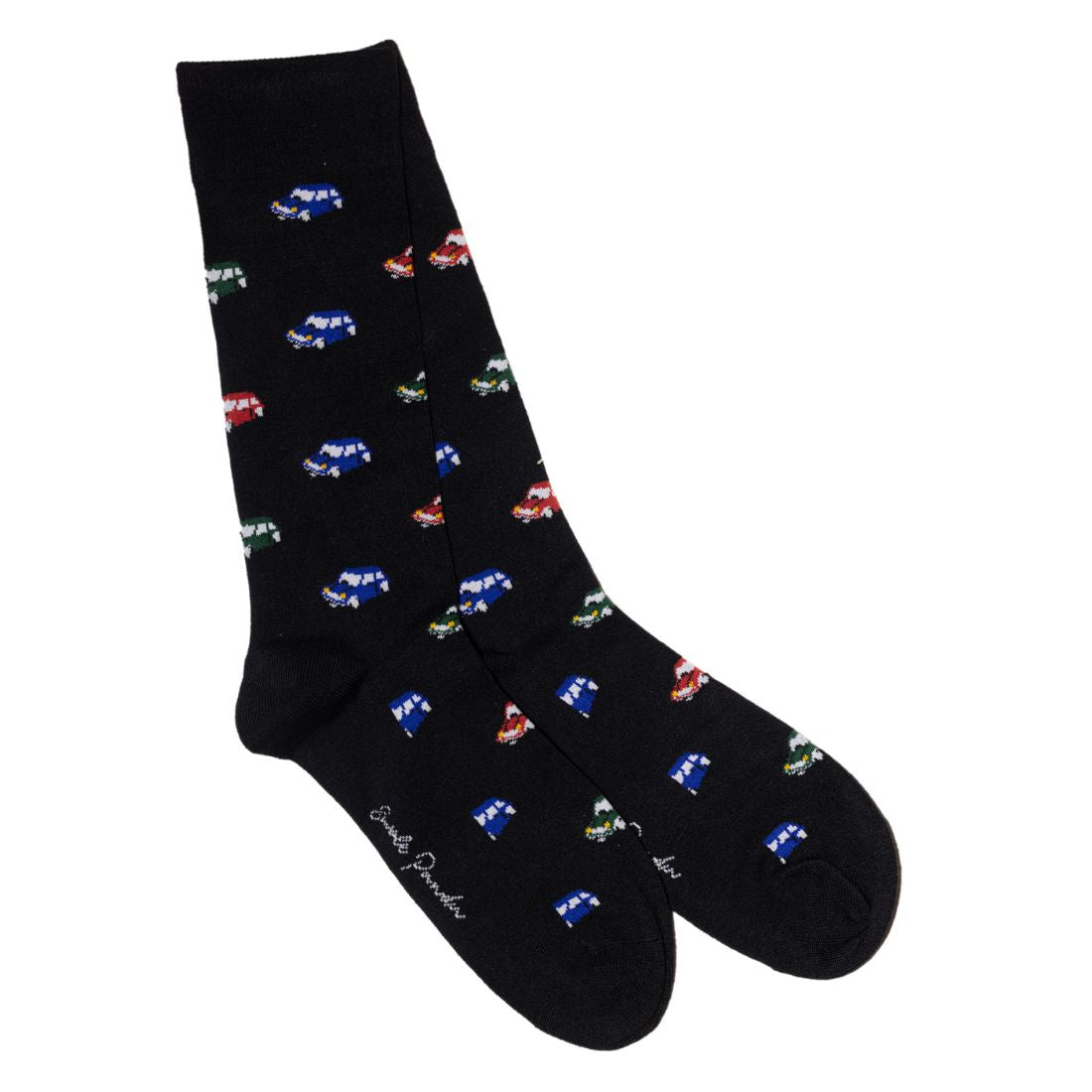 Swole Panda Racing Car Bamboo Sock Gift Box — 4 Pairs