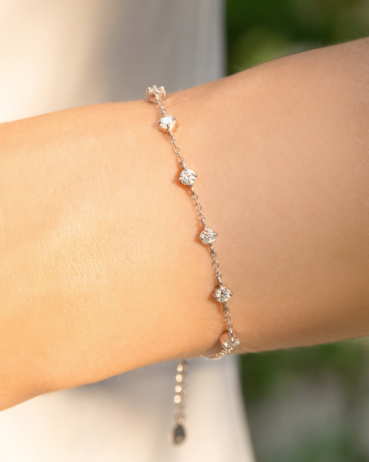 Vianne Jewellery Pearl and Moissanite Bridal Jewellery Set in Sterling Silver