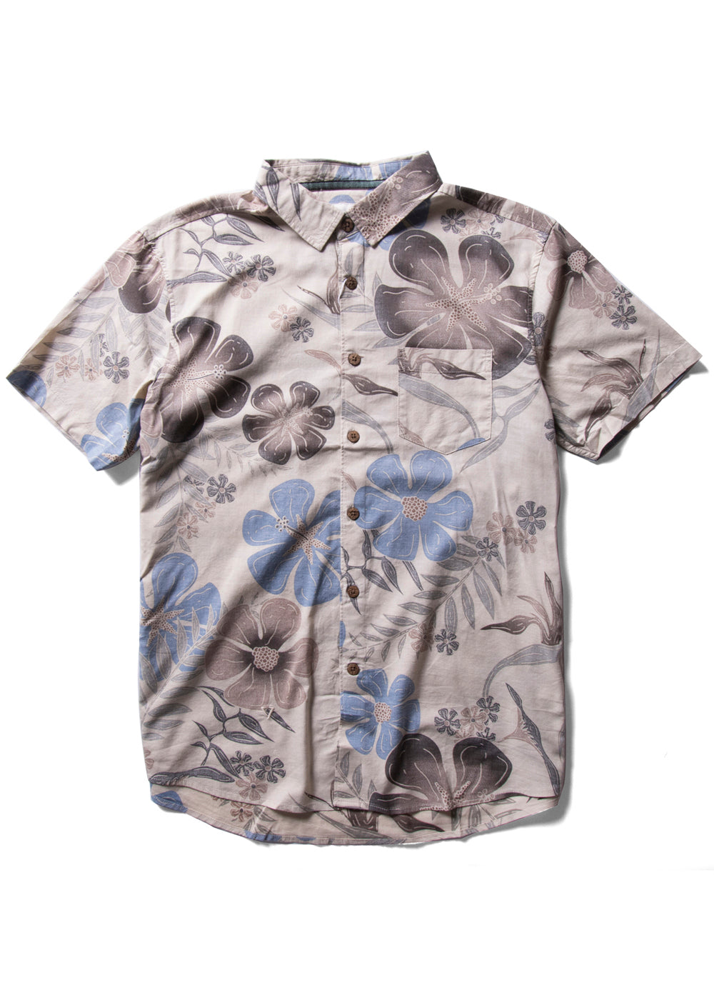 Camisa Vissla Garden Isle de manga corta
