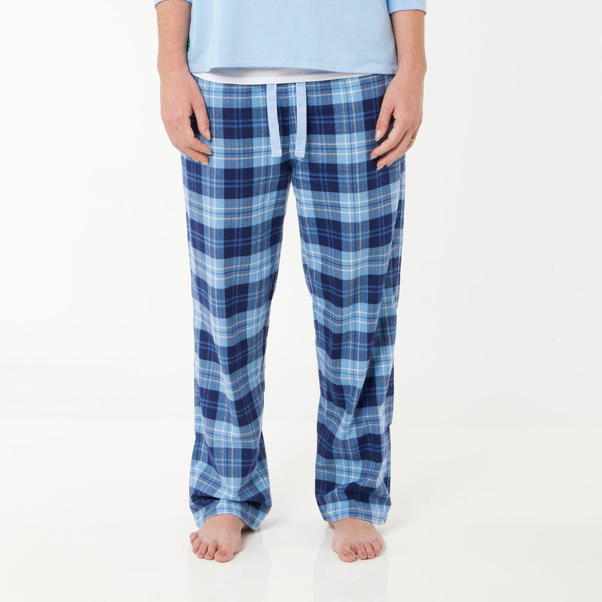 Loungers Women's Organic Brushed Cotton Beluga Trousers