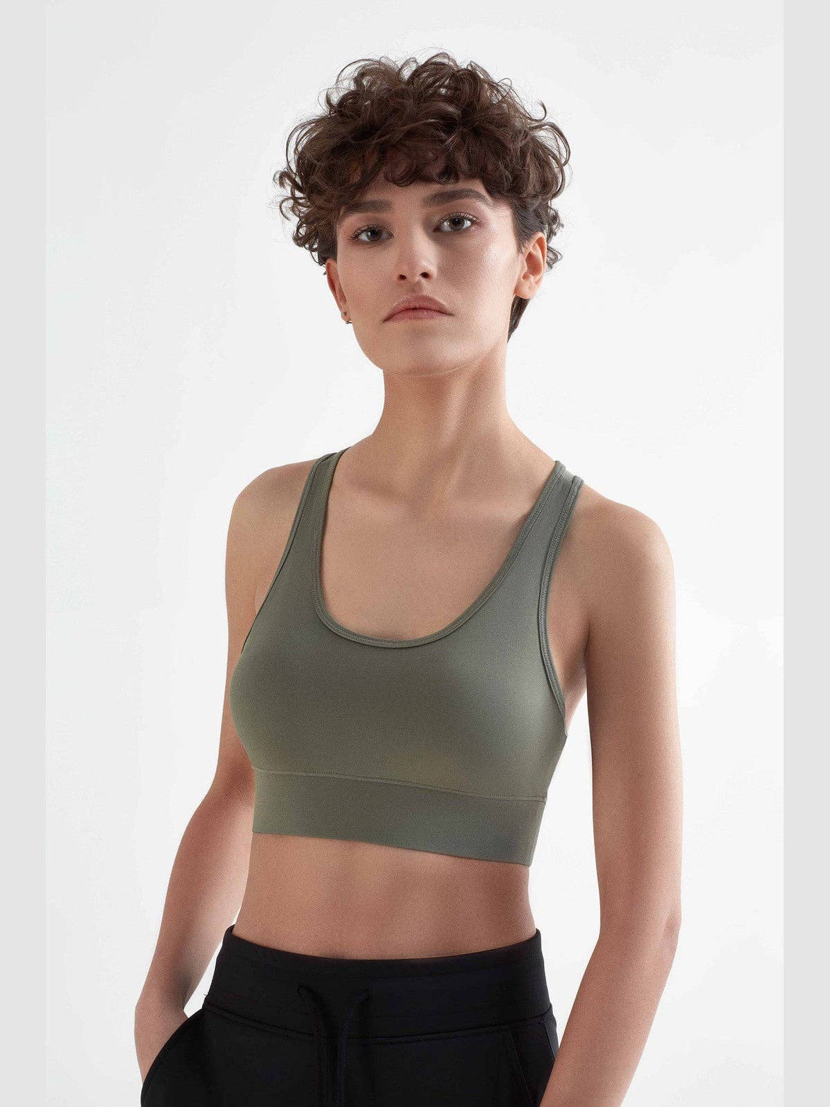 Recycled Polyester Sports Bra for Women