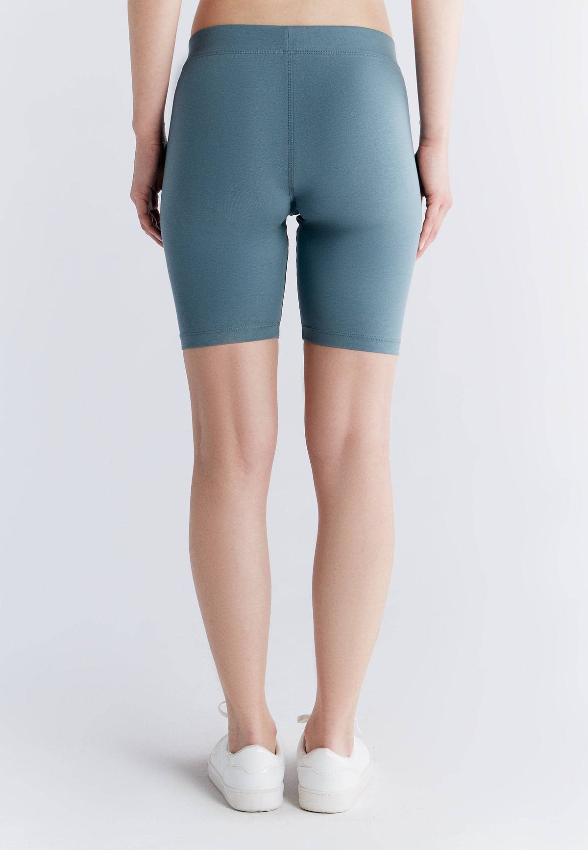Organic High-Waisted Stretch Shorts for Women