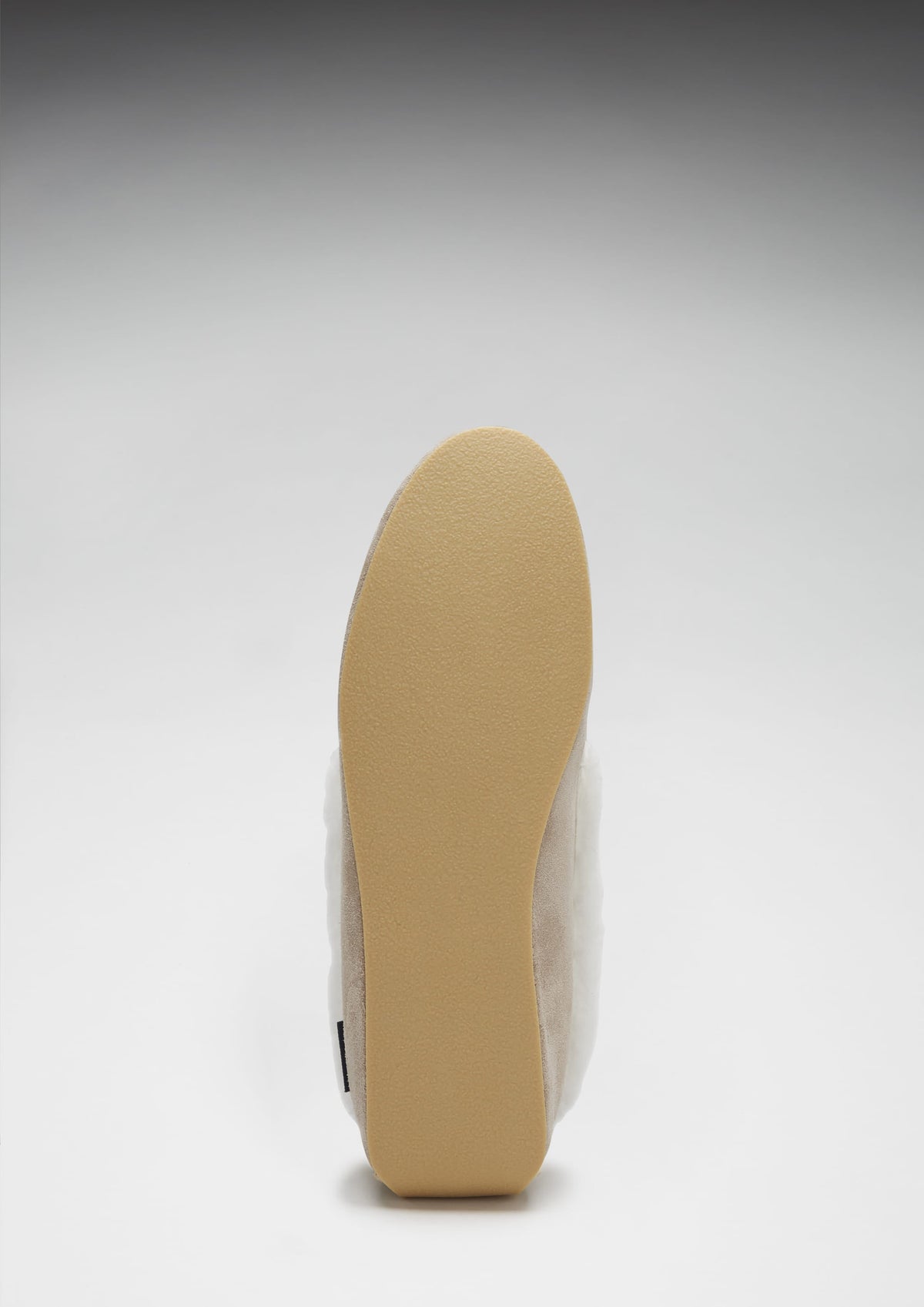 Hugs & Co. Women's Taupe Suede Sheepskin Slippers