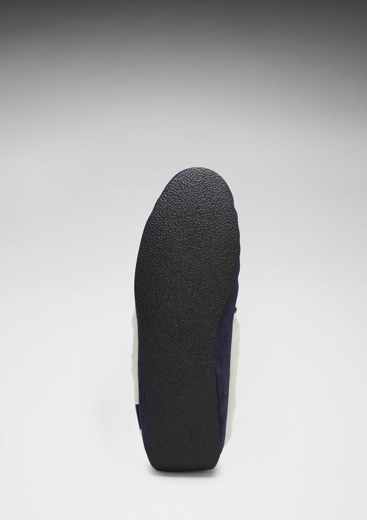 Hugs & Co. Men's Navy Blue Suede Sheepskin Slippers