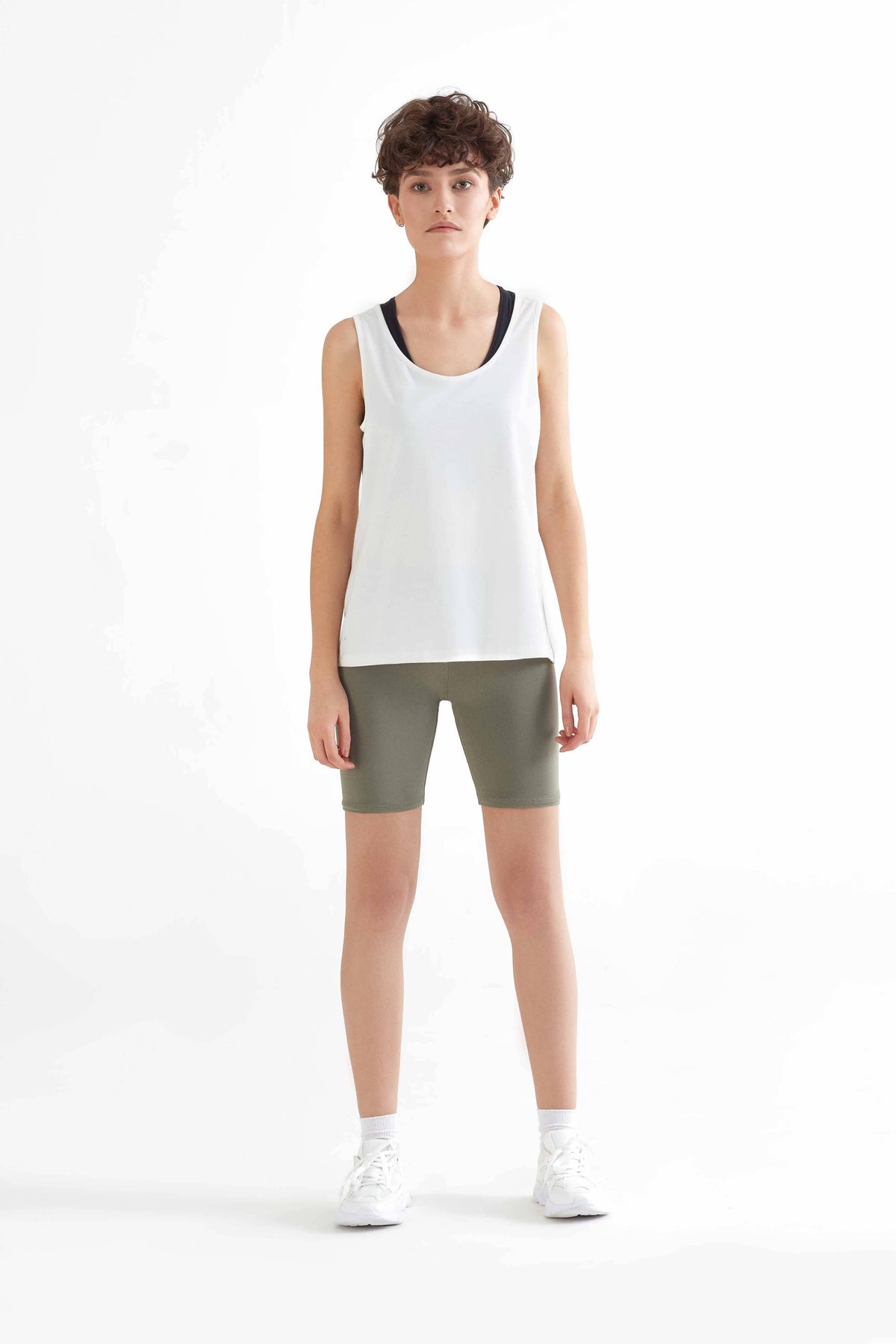Recycled Polyester Cycling Shorts for Women