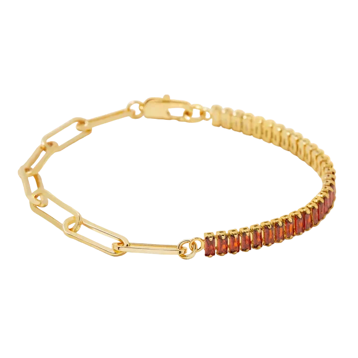 Savaé Design Birthstone Tennis Bracelet