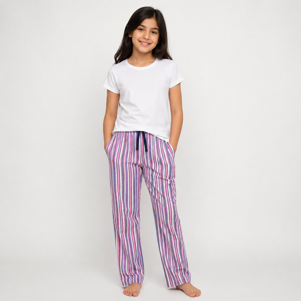 Loungers Children's Organic Brushed Cotton Vaquita Trousers