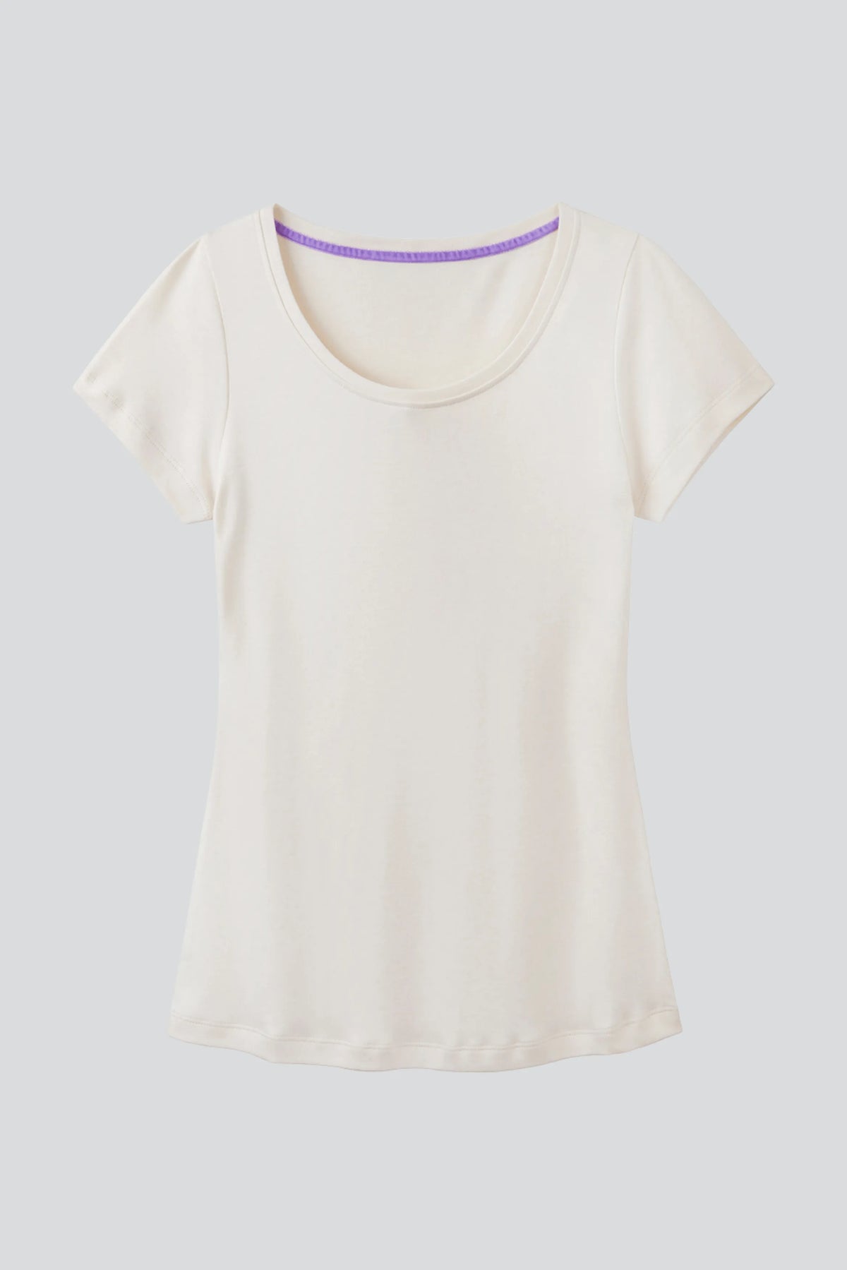 Lavender Hill Clothing Short Sleeve Scoop Neck Cotton Modal T-Shirt