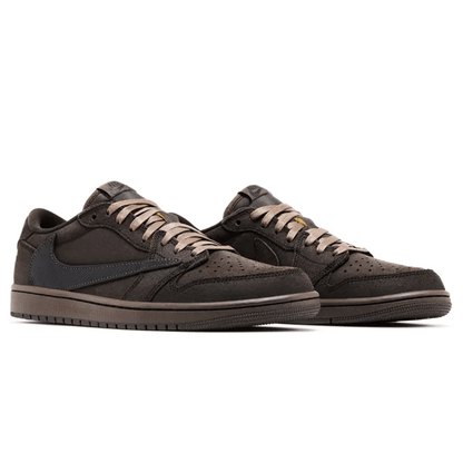 Air Jordan 1 Low OG x Travis Scott SP 'Marrón Terciopelo'
