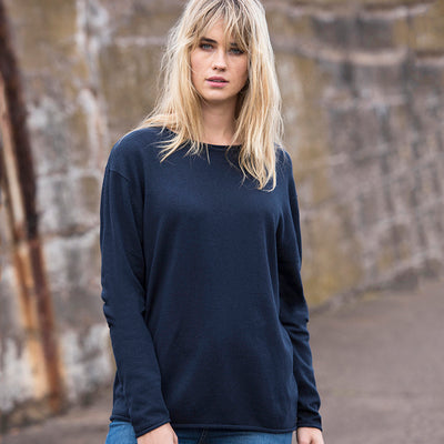 Earth Wardrobe Lightweight Knit Recycled Sweatshirt: Unisex