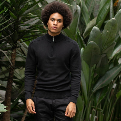 Quarter-Zip Recycled Sweatshirt