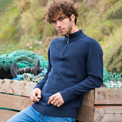 Quarter-Zip Recycled Sweatshirt
