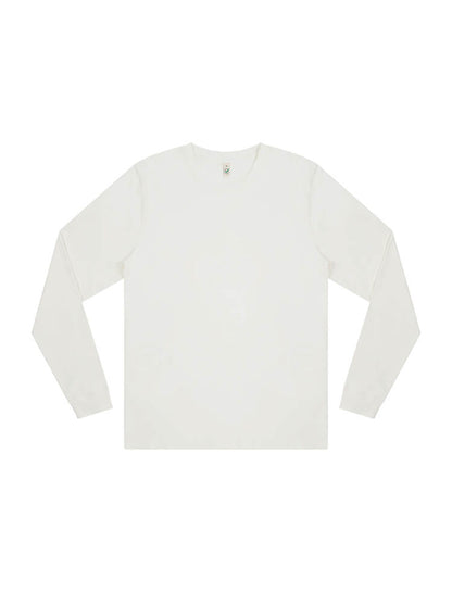 Camiseta orgánica descolorida de manga larga: Hombre