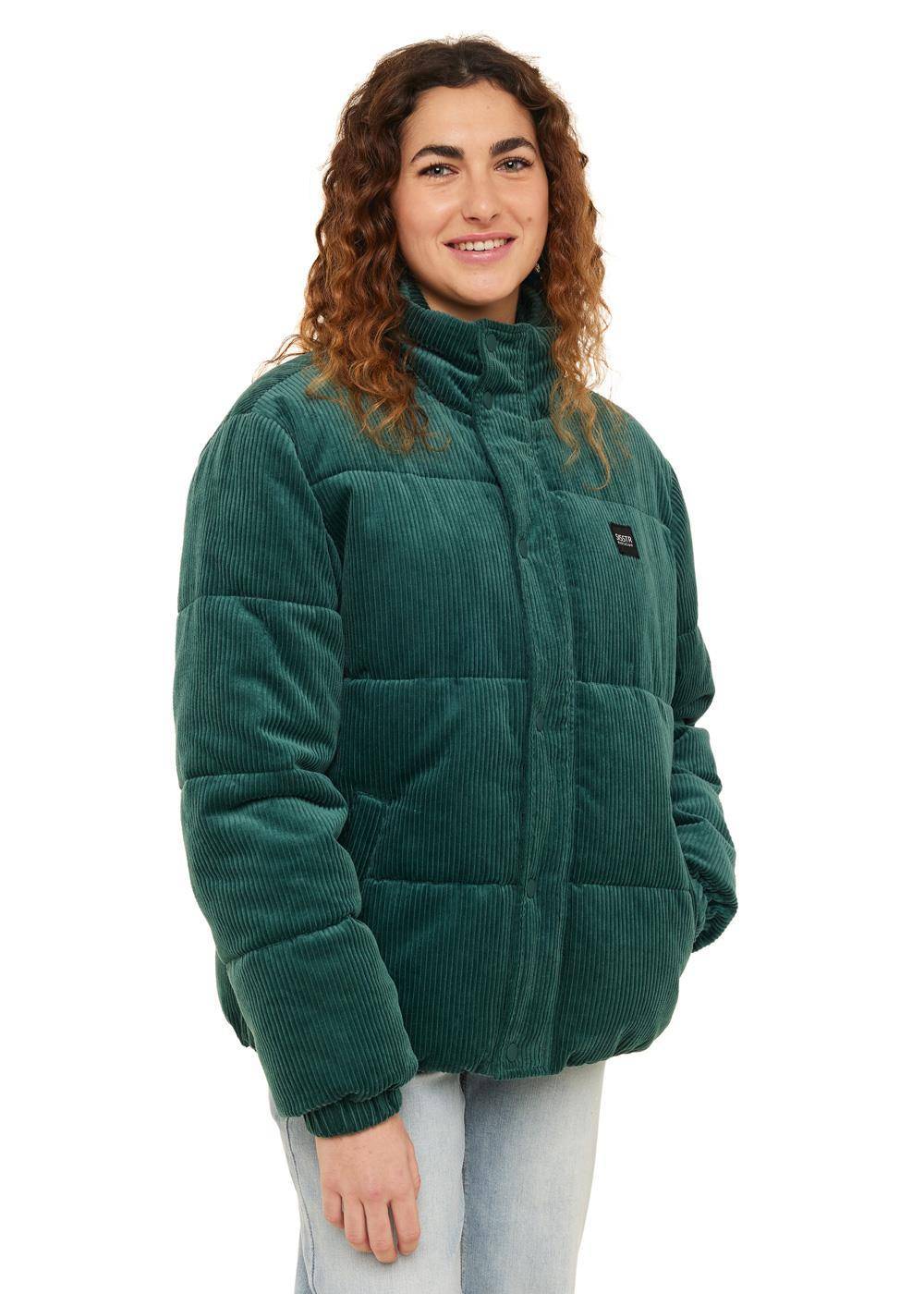Chaqueta acolchada de pana Mara de Sisstr