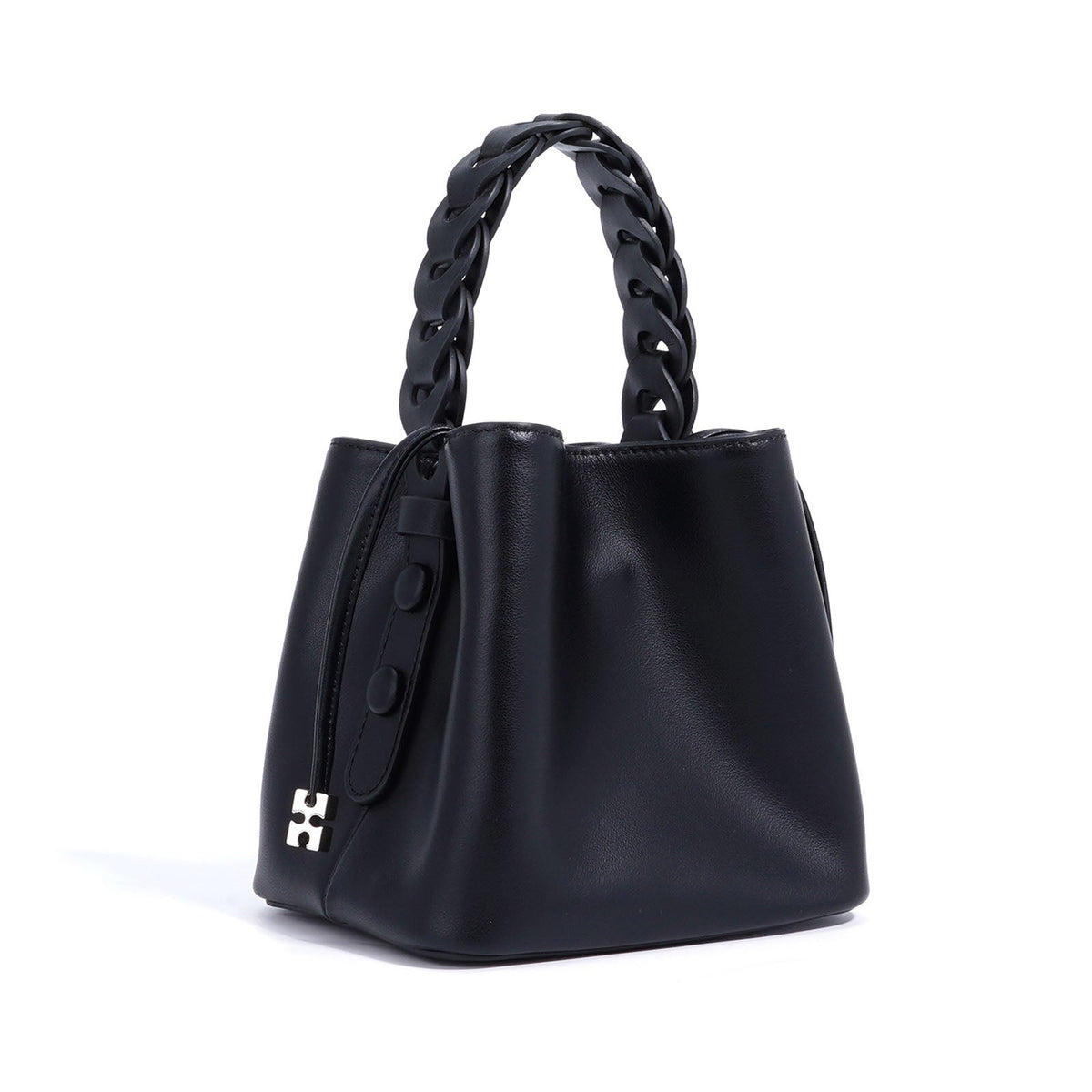 The Celestial Sigh Genuine Leather Bucket Bag
