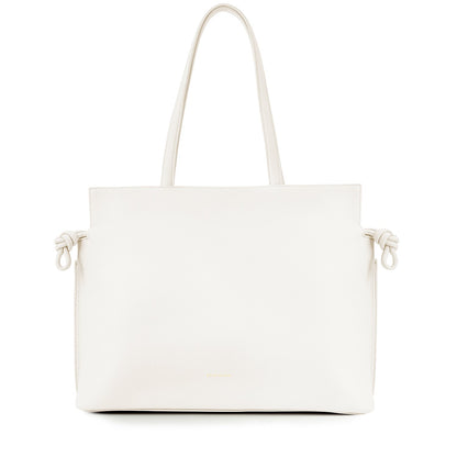 Esin Akan Large Emma Laptop Tote in Beige
