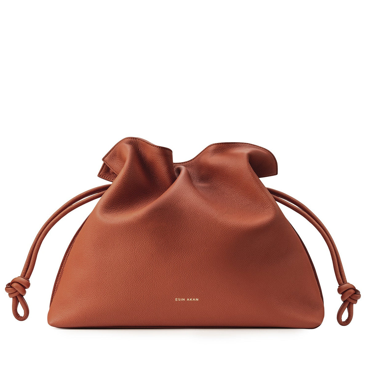 Esin Akan Large Emma Laptop Tote in Terracotta