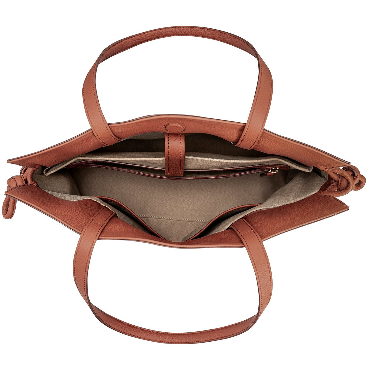 Esin Akan Large Emma Laptop Tote in Terracotta