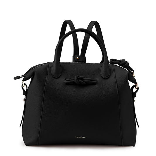 Esin Akan Wimbledon Leather Laptop Backpack