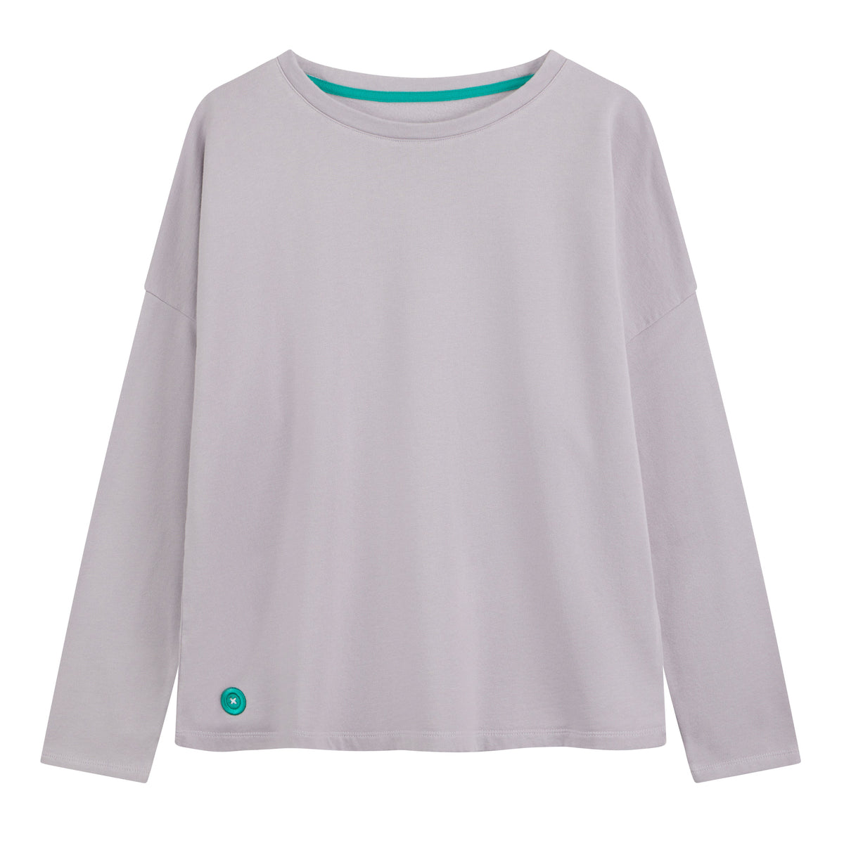 Loungers Organic Cotton Modal Boxy Sweatshirt