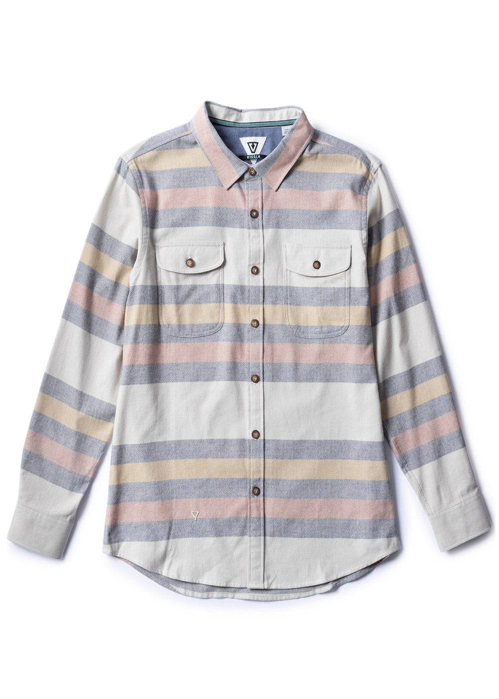 Camisa Franela Manga Larga Vissla Central Coast Eco