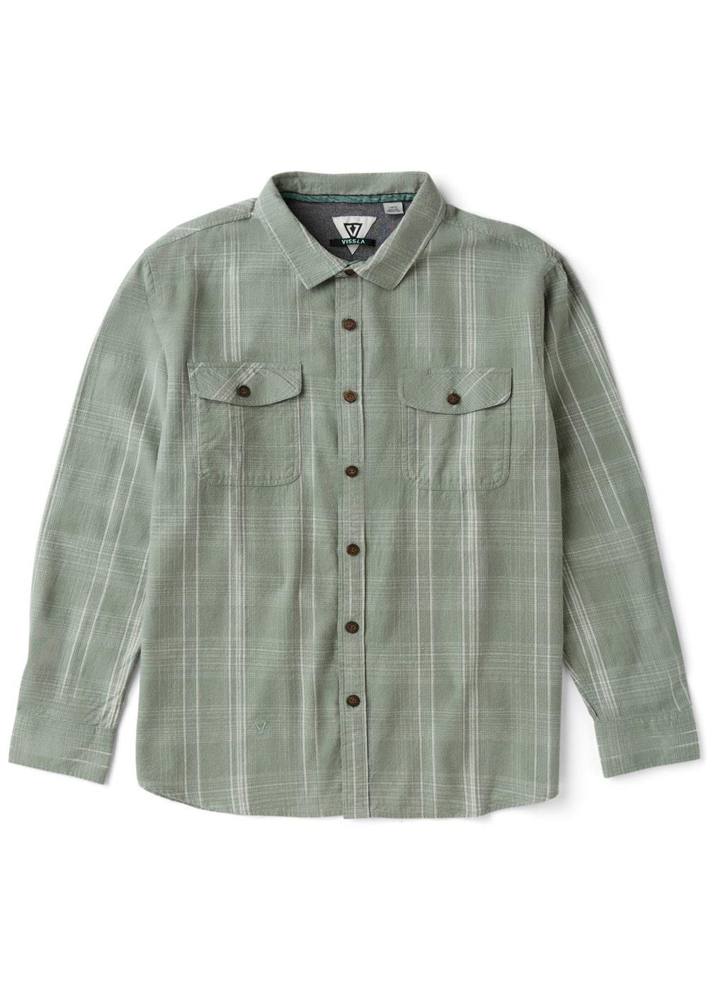 Camisa Franela Manga Larga Vissla Central Coast Eco