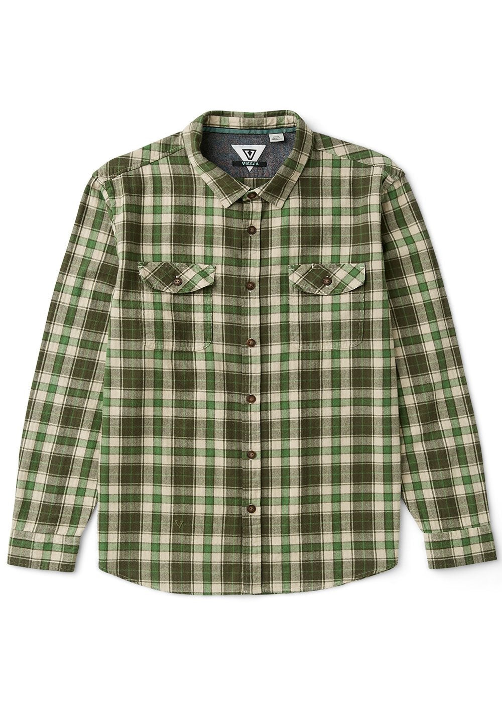 Camisa Franela Manga Larga Vissla Central Coast Eco