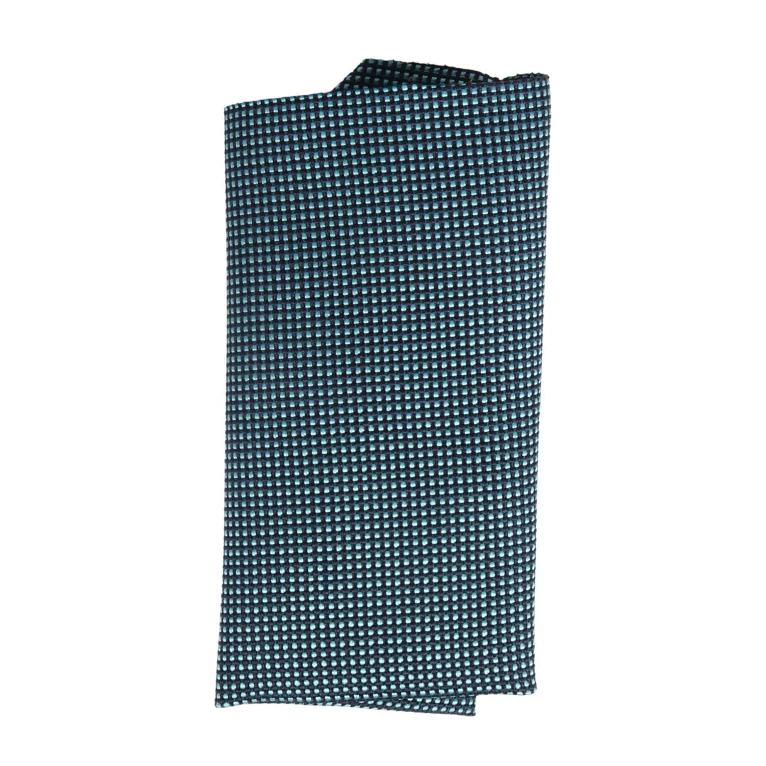 Men's Formal Solid Necktie & Pocket Square Set by TruClothing