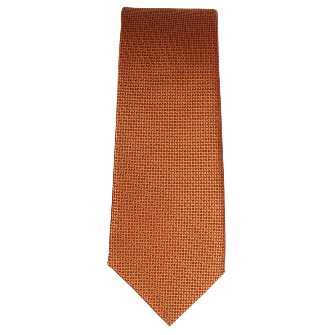 Men's Formal Solid Necktie & Pocket Square Set by TruClothing