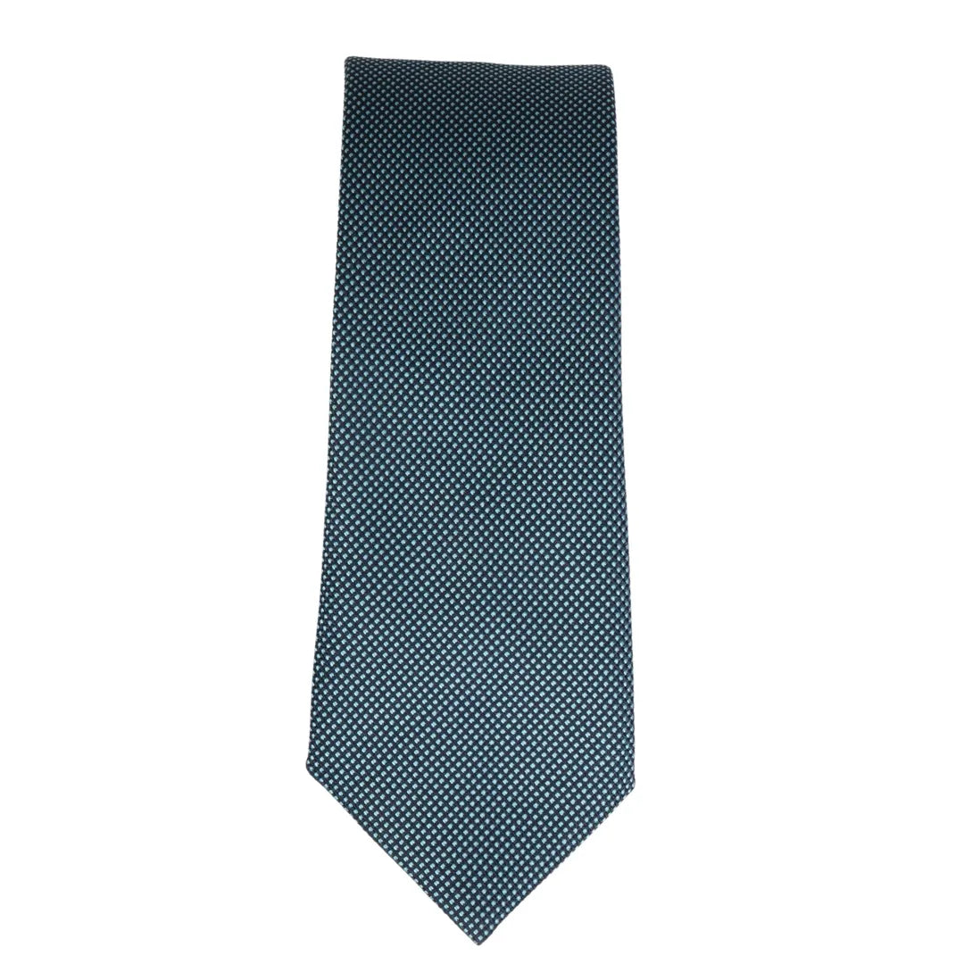 Men's Formal Solid Necktie & Pocket Square Set by TruClothing