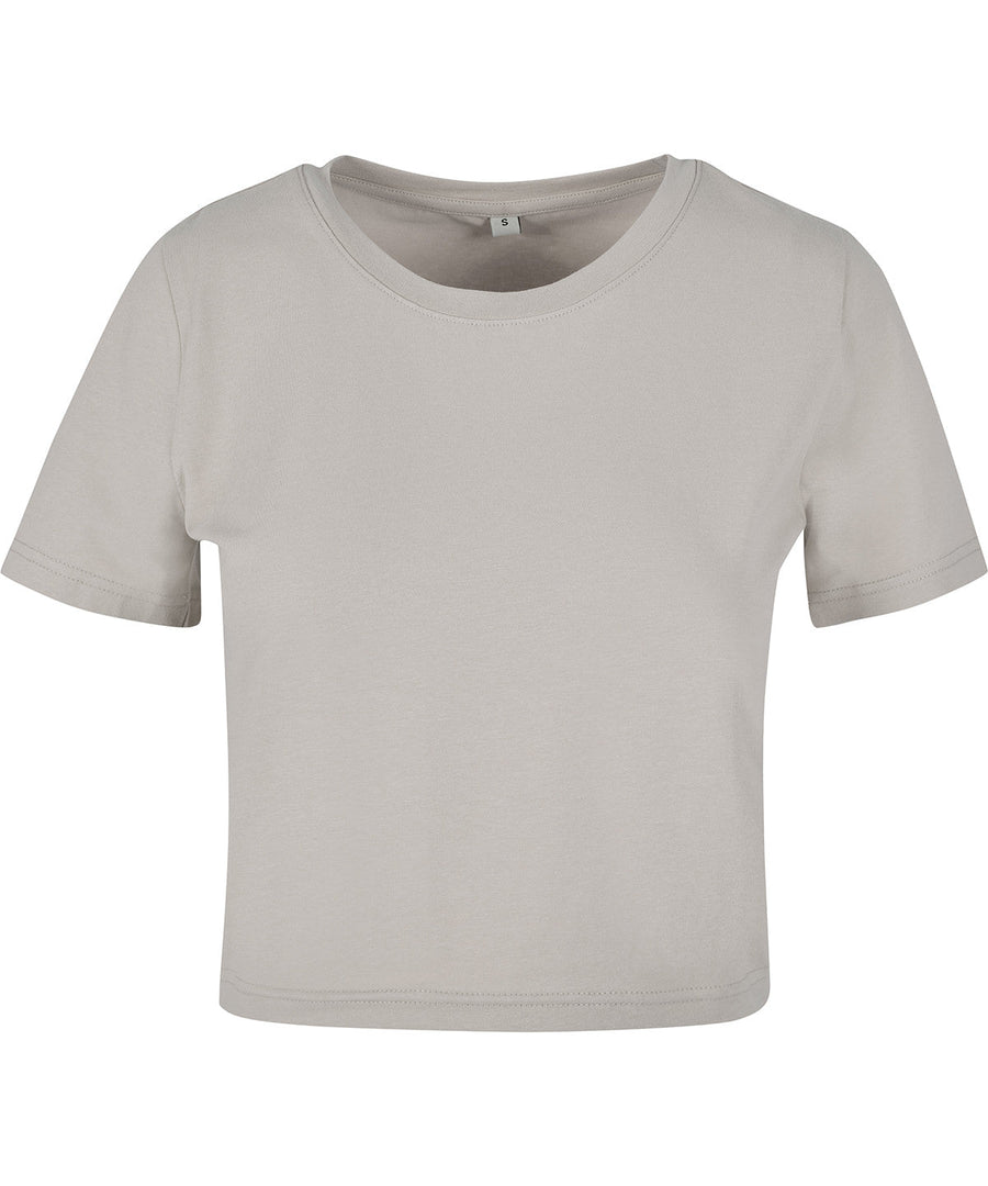 Camiseta corta elástica de algodón orgánico: Mujer