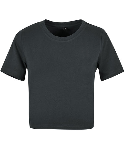 Camiseta corta elástica de algodón orgánico: Mujer