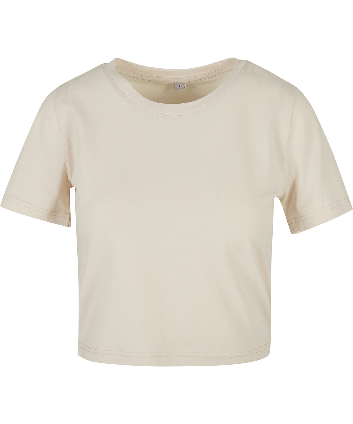 Camiseta corta elástica de algodón orgánico: Mujer