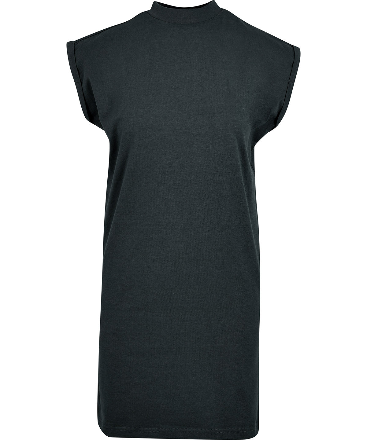 Vestido camiseta de manga caída orgánico — Mujer