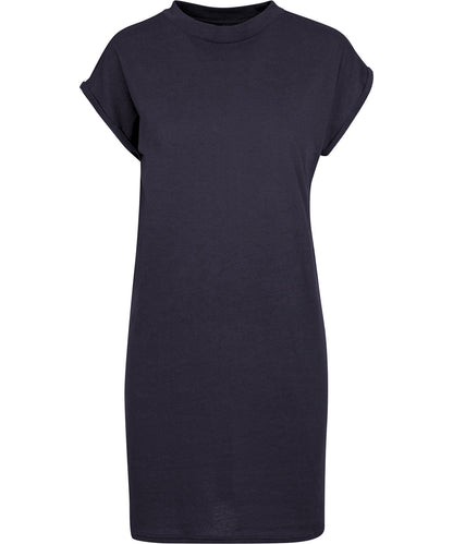 Vestido camiseta de manga caída orgánico — Mujer